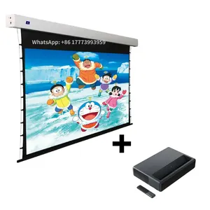 Écran de projection motorisé 100 "ALR écran de projection motorisé pour projecteur ust wemax one pro xiaomi 4k