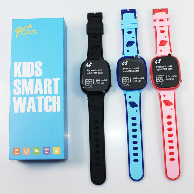 W18 4G Smart Watch Kids GPS WIFI Video Call SOS IP67 Waterproof Child Smartwatch Camera Monitor Tracker Location Phone Watch