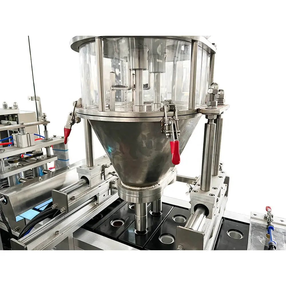 Automatische maschine gebrauchte kapsel-abfüllmaschine leere kaffee-kapsel