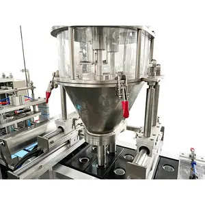 Macchina automatica usata capsula riempitrice di caffè vuota