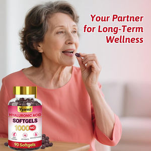 Cápsulas de Ácido Hialurónico de Liberación Rápida, Sin Azúcar, Hidratantes para la Piel, Vitaminas para Apoyar la Salud de las Articulaciones y los Ojos, GMP/HACCP, OEM/ODM - Product Image 2