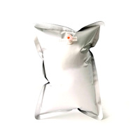 Sac de stockage de gaz en aluminium Degao, valve simple/double, 1L 2L, étanche, film composite multicouche, capuchon argenté, échantillonnage de gaz