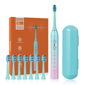 Brosse à dents électrique sonique rechargeable professionnelle avec poils en nylon doux, étanche IPX7, usage domestique, fabricant chinois - Product Image 1