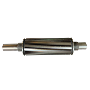 CNC Custom Turning Processing Machining Long Shaft <b>Conveyor</b> HDPE Idler <b>Roller</b> <b>Parts</b> Stainless Steel Material - Product Image 6