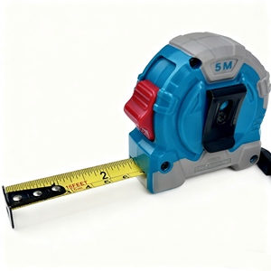 Thước dây cuộn tự động 5m, chất liệu <span class=keywords><strong>ABS</strong></span> thép không gỉ, độ bền cao, có nút nhấn tự động thu gọn - Product Image 5