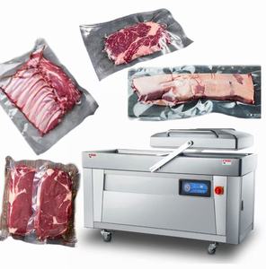 <span class=keywords><strong>Machine</strong></span> d'emballage <span class=keywords><strong>sous</strong></span> <span class=keywords><strong>vide</strong></span> à double chambre, puissante, pour boucherie, usine de transformation de la viande, ferme, grandes usines alimentaires, <span class=keywords><strong>conservation</strong></span> en un clic - Product Image 1