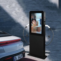 Estación de Carga para Vehículos Eléctricos Comerciales Tipo 2 de 44kW con Pantalla - IP65 - OCPP 1.6J