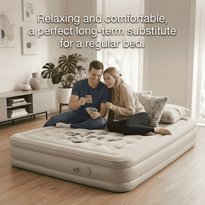 <span class=keywords><strong>Matelas</strong></span> de camping gonflable double bleu encre pour 2 personnes, <span class=keywords><strong>mousse</strong></span> 3D, léger, pour voyage en extérieur - Product Image 5