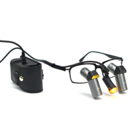 Loupe médicale JENM TTL Ergo Loupe, 3.5x, 4.5x, 5.5x, 6.5X. Convient pour la dentisterie, la neurochirurgie et les loupes chirurgicales personnalisées.