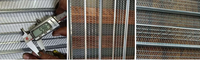 Distributeur Matériaux de Construction Grillage Plâtre 3/4 ''600x2200mm Plaque Métallique Galvanisée Latte Haute Nervure pour Plafonds de Plâtrage