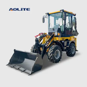 AOLITE BL35-12 Chinese Mini Front End Wheel Loader ALT Small Backhoe Loader Telescopic Backhoe Excavator Loader Backhoe Price