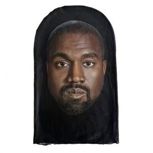 Nouvel arrivage de cagoule au design amusant Masque de protection solaire respirant avec peinture d'étoile célèbre pour la fête - Product Image 3