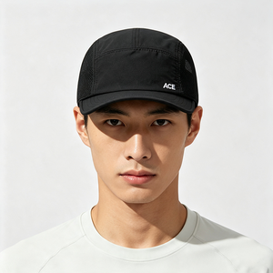 5 Panel Camping Sports <b>Cap</b> Lightweight Quick Dry Outdoor Hat Custom ACE Embroidery Logo <b>Hiking</b> Travel Mesh Unisex Wholesale OEM - Product Image 1