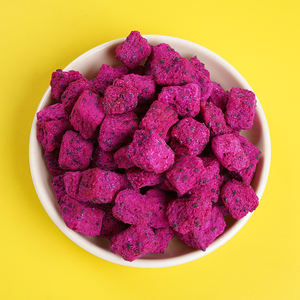 Dry Food <span class=keywords><strong>Dragon</strong></span> <span class=keywords><strong>Fruit</strong></span> Snack senza zucchero FD congelato secchi dadi Pitaya/pezzi alla rinfusa cubetti di frutta congelata drago con campione gratuito - Product Image 6