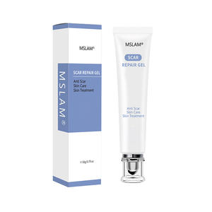 MSLAM كريم إصلاح الصبار العشبي علامات تمدد الجلد ، والحروق ، وجروح السكين ، جل لإصلاح الندبات الجراحية 20 جم - Product Image 1