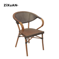 Mobilier de Restaurant en rotin, fauteuil Offre Spéciale, mobilier d'extérieur, chaises de jardin, ensembles de salle à manger en rotin/osier de Guangzhou