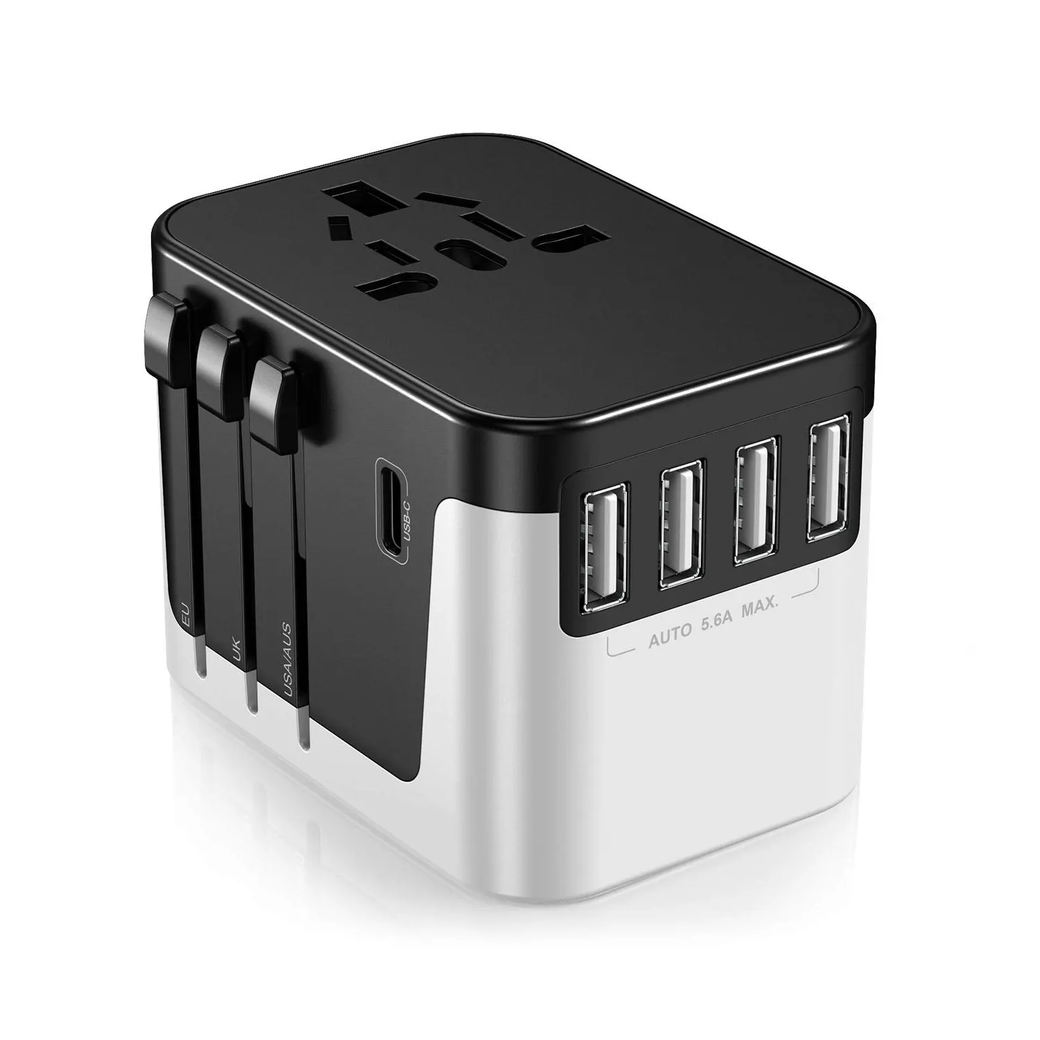 BSCI fabbrica presa di corrente Universale OEM Tipo di adattatore C rapido caricabatteria da viaggio USB adattatore