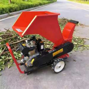Broyeur de bois robuste 30 CV à alimentation hydraulique pour palettes en bois et biomasse - Product Image 2