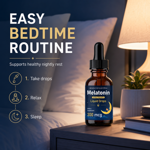 Gotas de Melatonina OEM para la Salud Inmunológica, Suplemento para Dormir, 10 mg de Melatonina Líquida en Gotas - Product Image 5