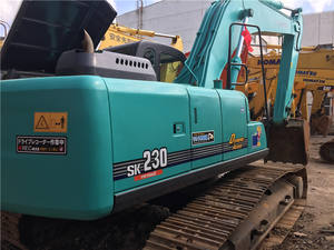 Prix bon marché 23 tonnes excavatrice kobelco sk230 à chenilles modèle 230 machines lourdes sk230-6 SK230-6E à vendre excavatrices d'occasion - Product Image 4