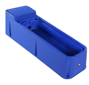 2.25m Blue Thermostatic Water Trough Customisable Heated Cow Water Drinker