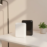 Mini diffuseur d'arômes intelligent contrôlé, sans eau, à huile essentielle, alimenté par batterie, purificateur d'air domestique, diffuseur d'arômes