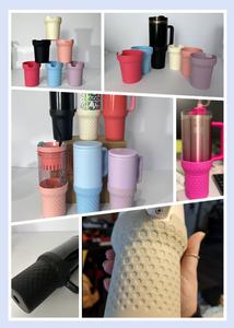 Bota <span class=keywords><strong>de</strong></span> silicona 2024 para tumbler Adventure Hydro H2.0 portavasos <span class=keywords><strong>de</strong></span> <span class=keywords><strong>playa</strong></span> portavasos <span class=keywords><strong>de</strong></span> silicona para 40oz Trek vaso accesorio - Product Image 2