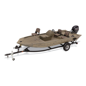 Bote de Pesca de Aluminio Soldado de 5m con Consola de una Pieza para 4-6 Personas - Product Image 1