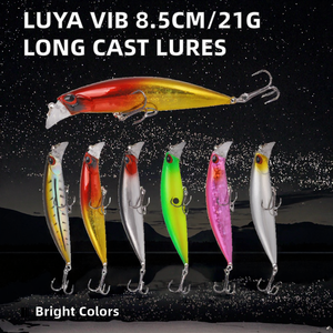 Luya VIB 8.5cm/21g leurres de pêche durs appâts vivants en métal à longue portée pour océan bateau rivière lac ruisseau pêche - Product Image 2
