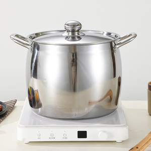 Lot de 10 casseroles de cuisson commerciales <span class=keywords><strong>en</strong></span> acier inoxydable pour soupes, ensemble d'ustensiles de cuisson industriels, grand stock <span class=keywords><strong>en</strong></span> gros. - Product Image 3