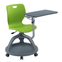Chaise d'école mobile moderne réglable ZOIFUN avec tablette