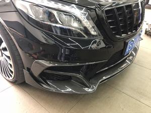 อุปกรณ์เสริมรถยนต์ชุดตัวถังคาร์บอนไฟเบอร์สำหรับ <span class=keywords><strong>Mercedes</strong></span> S Class W222 <span class=keywords><strong>S320</strong></span> S450 S350 2014-2017ปลายท่อไอเสีย - Product Image 3