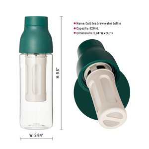 Nuova Bottiglia Portatile in Tritan 2026 Senza BPA, Sei Parti con Filtro per Tè e Acqua, Migliore per una Bevanda Salutare - Product Image 2