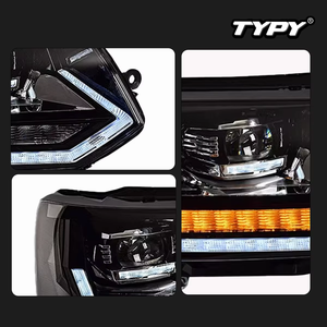 Accessori Auto luci a LED per Auto gruppo fari per <span class=keywords><strong>VW</strong></span> Volkswagen <span class=keywords><strong>Caravelle</strong></span> <span class=keywords><strong>T5</strong></span> 2011-2015 fari dinamici Start-up DRL - Product Image 5