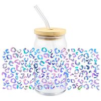 Adhésif Uv Dtf Wraps Cup Transfer Uv Waterproof Stickers Pour 12Oz 16Oz 20Oz