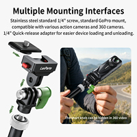 Lanparte Support de caméra d'action panoramique multifonctionnel rétractable de haute qualité Accessoires d'extension