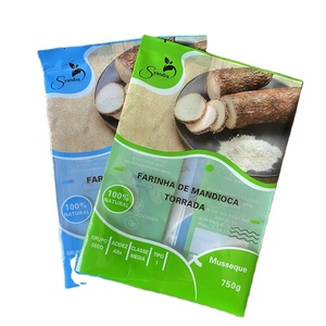 Custom Color Transparent With Window 750g Cassava/tapioca Flour Spice Powder Middle sealed Packaging Pouch Bags - Product Image 1