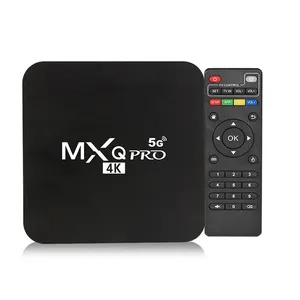 16gb 안드로이드 MXQPro 스마트 박스 4k 울트라 HD 미디어 플레이어 용 키보드가있는 셋톱 박스 홈 시어터 네트워크 TV 박스
