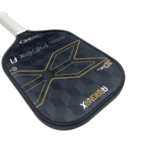 Raket Pickleball 2026 Bahan Baru 3D Stereoskopik Serat Karbon Friksi Tinggi Raket Pickleball Termoformasi T700 T800 OEM ODM