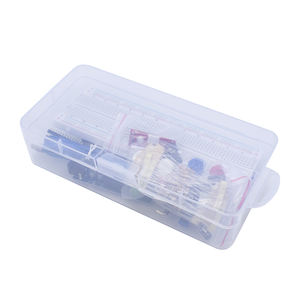 Kit de aprendizaje para principiantes de la placa de pruebas: Módulos de sensor de sonido/<span class=keywords><strong>nivel</strong></span> de <span class=keywords><strong>agua</strong></span>/humedad/distancia, componentes LED y tutorial - Product Image 4