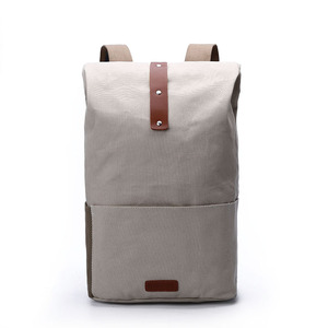 Custom Durable High Quality Travel Roll Top Recycled Pet Laptop <b>Backpack</b> - Product Image 5