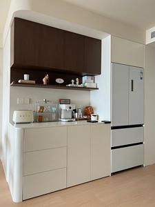 Credenza Minimalista Italiana con Frigorifero Integrato, Mobile Bar Integrato per Cucina Moderna - Product Image 2