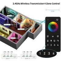AP MC10X 1-Channel Dimmer CCT RGBW RGBCCT Kontrol RF Mesh Remote 6A 30M 360W Garansi 2 Tahun Bersertifikasi CE/FCC Sinkronisasi Musik