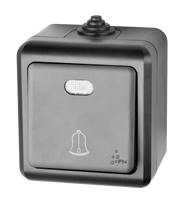 Prise Schuko de mise à la terre extérieure |   Prise murale étanche IP54 10A 3 prises en cuivre ABS blanc norme européenne 2 broches à montage en surface CE