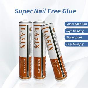 Adhesivo de Alta Resistencia Beige de 300 ml, Sin <span class=keywords><strong>Clavos</strong></span>, Impermeable, Antimoho, para Cocina y <span class=keywords><strong>Baño</strong></span>, Sellador Sin <span class=keywords><strong>Clavos</strong></span> - Product Image 4