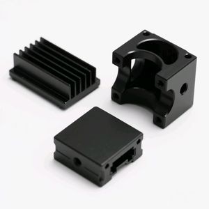 Servicio de fresado de mecanizado de 5 ejes CNC personalizado Pieza de torneado mecánico CNC de aluminio anodizado - Product Image 1