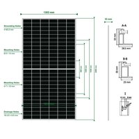 Modul Bifasial Kaca Ganda ZAIYANG 715W dengan Desain SMBB, Efisiensi 22,3%, LCOE Rendah untuk Sistem Pelacak Surya