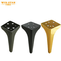WINSTAR Neue 15CM Möbel beine Goldenes Eisen Metall Sofa beine Benutzer definierte Tisch-/Schrank beine