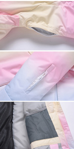 <span class=keywords><strong>Manteau</strong></span> de snowboard de <span class=keywords><strong>ski</strong></span> en plein air Vestes de <span class=keywords><strong>ski</strong></span> de snowboard pour femmes avec poches zippées Veste de <span class=keywords><strong>ski</strong></span> coupe-vent en duvet - Product Image 5