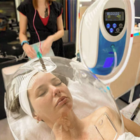 Nouvel appareil coréen O2toDerm pour masque facial à oxygène pur O2derm, machine d'infusion d'oxygène avec dôme